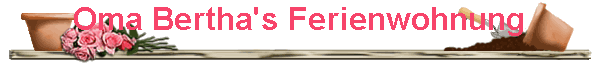 Oma Bertha's Ferienwohnung
